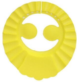 Baby Kids Shampoo Cap dikker Verstelbare EVA Foam Bad Douche Cap Hoed water Wassen Haar Schild een douche nemen beschermen geel