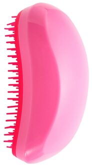 Baby Kids Vrouwen Detangling Hair Brush Kammen Salon Zachte Anti-Statische Borstel Tangle Nat Droog Haren Handvat Tangle Krullend Roze
