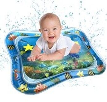 Baby Kids Water Spelen Pvc Mat Opblaasbare Baby Tummy Tijd Playmat Peuter Voor Baby Leuke Activiteit Spelen Centrum Opblaasbare Dikker