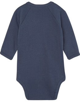 Baby kimono body met lange mouwen - maat 104/116 Blauw