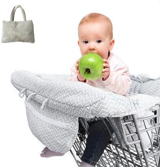 Baby Kinderen Supermarkt Winkelwagentje Zetel Eetkamerstoel Kussen Bescherming Veilig Reizen Draagbare Winkelwagen Verfijnd