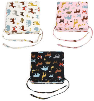 Baby Kinderen Zitkussen Kids Antislip Eetkamerstoel Verhoogd Pad Booster Mat Baby Stoel Eettafel Zetel Beige