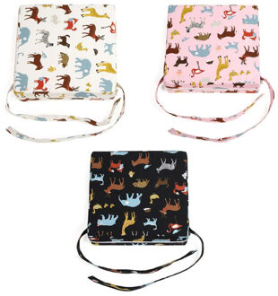 Baby Kinderen Zitkussen Kids Antislip Eetkamerstoel Verhoogd Pad Booster Mat Baby Stoel Eettafel Zetel roze