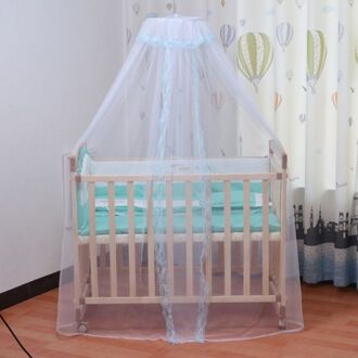 Baby Klamboe Opvouwbare Lichtgewicht Koninklijke Hof Prinses Mug Bed Luifel Cover Met Kant Voor Baby Cot LL