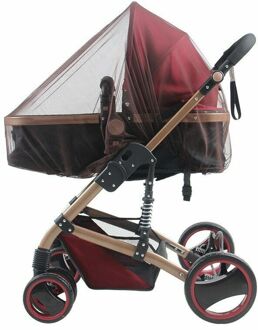 Baby Klamboe Voor Kinderwagen Car Seat Baby Bugs Beschermen Universele Wandelwagen Klamboe Ej koffie