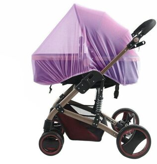 Baby Klamboe Voor Kinderwagen Car Seat Baby Bugs Beschermen Universele Wandelwagen Klamboe Ej Paars