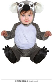 Baby Koala Kostuum Geel - Beige - Creme, Wit - Transparant, Zilver - Grijs