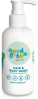 Baby Komkommer & Aloe Vera Haar and Body Wash 250ml