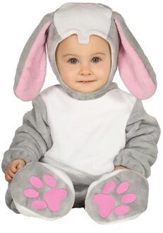 Baby Konijn Pakje Zilver - Grijs