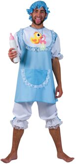 Baby Kostuum Volwassenen Blauw - Maat 56/58