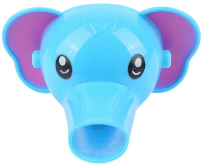 Baby Kraan Extender Kinderen Hand Wassen Cartoon Animal Olifant Kraan Diffuser Kinderen Badkamer Accessoires 01