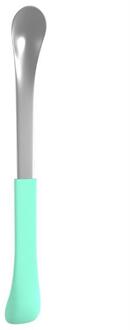 Baby Lepels Voeden Gerechten Servies Voor Kinderen Bestek Bestek Colher Lepel Rvs Pollepel blauw