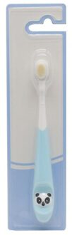 Baby Leuke Zachte Tandenborstel Voor Kinderen Tanden Cartoon Animal Training Tandenborstels Baby Dental Care Tandenborstel blauw