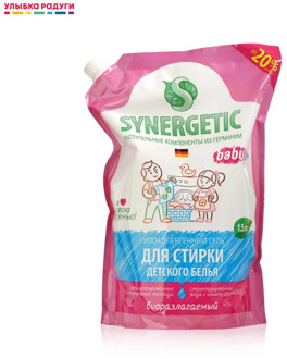 Baby Liquid Laundry Detergent Synergetic 3119362 Улыбка радуги ulybka radugi r-ulybka smile rainbow gel for linen Mother Kids Care Cleaning kid