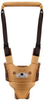 Baby Lopen Harnesses Rugzak Riemen Voor Kleine Kinderen Kids Leuke Cartoon Assistant Learning Veiligheid Reins geel