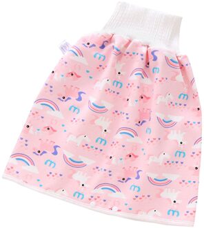 Baby Luier Rok Waterdichte Lekvrije Luier Trainingsbroek Baby En Kinderen Nocturia Artefact Katoen Wasbare Luier Pocket Paars