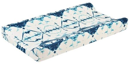Baby Luier Veranderende Pad Cover Wieg Matras, Infant Elastische Stof Aankleedkussen Cover blauw