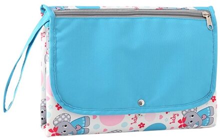 Baby Luier Veranderende Pad Waterdichte Aankleedkussen Out Draagbare Vouwen Multifunctionele Kinderwagen Zak 6