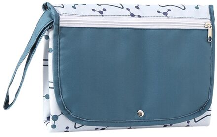 Baby Luier Veranderende Pad Waterdichte Aankleedkussen Out Draagbare Vouwen Multifunctionele Kinderwagen Zak 7