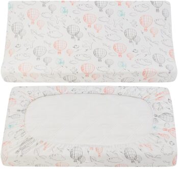 Baby Luierbak Cover Katoen Crib Sheet Baby Peuter Bed Kwekerij Unisex Luier Veranderen Tafel Vel 80x42cm bal