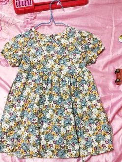 Baby Meisje Jurk Zomer Korte Mouw Kinderen Kleding Prinses Kinderen Jurken Voor Meisjes Casual Wear Jurk Peuters Bloemen 7