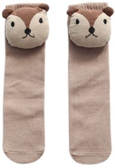 Baby Meisje Leuke Cartoon Sokken Panty Candy Kleur Katoen Lange Sokken Party Baby Kinderen Zachte Crib Been Warmer Pads