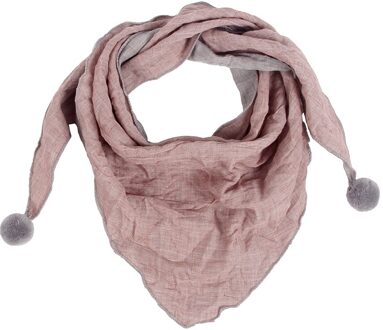 Baby Meisjes Driehoek Sjaals Lente Herfst Winter Jongens Meisjes Sjaal Kinderen Katoen Halsbanden Warm Kids Halsdoek Roze