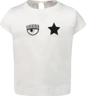Baby meisjes t-shirt Wit - 74