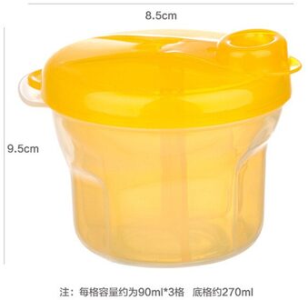 Baby Melkpoeder Opbergdoos Baby Opslag Melkpoeder Container Conservenblikken Plastic Single Layer Baby Benodigdheden