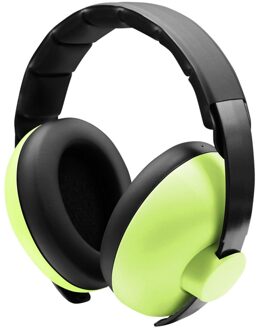 Baby Noise-Proof Oortelefoons Kindje Oor Bescherming Ruisonderdrukking Leren Slaap Geluidsreducerende Oordopjes Kind Baby Bescherming E rood