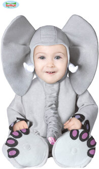 Baby Olifanten pakje Zilver - Grijs