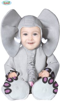 Baby Olifanten pakje Zilver - Grijs