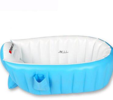 Baby Opblaasbare Bad Verdikking Thermische Behoud Neonatale Huishouden Bad Zwembad Baby Bad model- 1