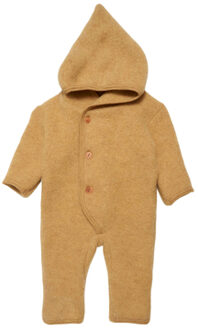 Baby Overall BILLIE Button Fleece Ocre Geel - 68/74