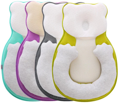 Baby Pillow Stereotypes Portable Baby Crib Travel Folding Baby Bed Infant Cradle Toddler Newborn Anti-rollover Mattress Pillow