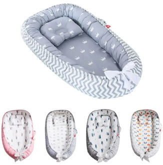 Baby Pod Nest Newborn Reversible Travel Bed Soft Infant Sleeping Cushion Crib