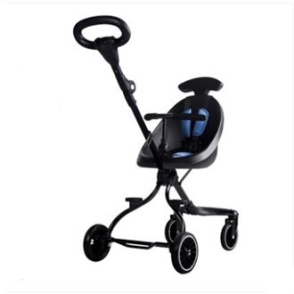Baby Pop Artefact Opvouwbare Lichtgewicht Kinderwagen Bidirectionele Sliding Baby Artefact Bb Winkelwagen Opvouwbare Kinderwagen bule v1