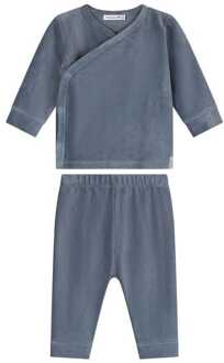 baby pyjama rib velour