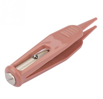 Baby Reinigen Tweezer Oor Neus Navel Cleaner Remover Plastic Led Licht Forcep Body Care Baby Nose Tweezer