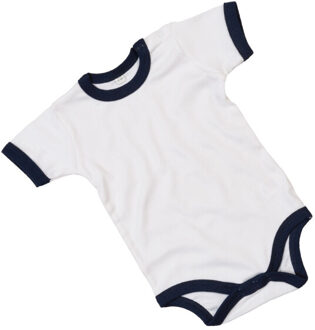 Baby ringer body Wit - 80