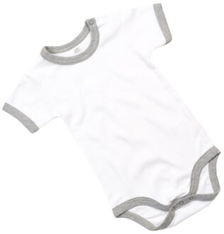 Baby ringer body Wit - 86