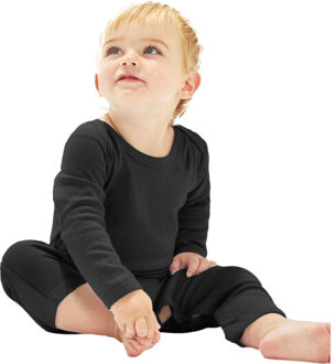 Baby rompertje Zwart - 68