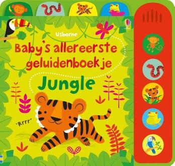 Baby's allereerste geluidenboekje Jungle - 000