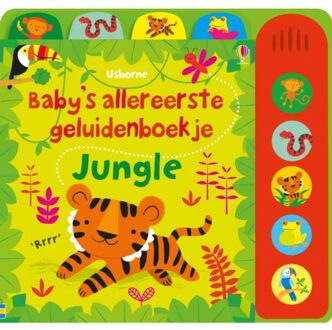 Baby's allereerste geluidenboekje Jungle - 000