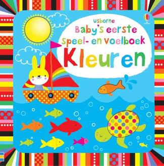 Baby's allereerste speel- en voelboek - Kleuren - Boek Standaard Uitgeverij - Usborne Publisher (1474955819)