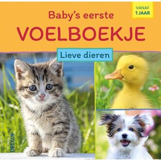 Baby's eerste voelboekje - Lieve dieren