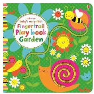 Baby's Very First Fingertrails Play Book Garden