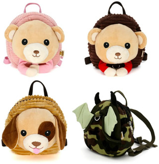 Baby Safety Harness Walker Strap Anti lost Children Backpack Cute Cartoon Animal Traction Rope Plush Infant With 100cm Rope