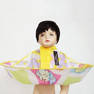 Baby Shampoo Capes 60cm Cartoon Oceaan Kinderen Haar Stekken Capes Gown Salon Waterdichte Zijde Kapper Kappers Schort voor Kinderen