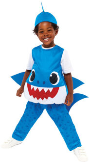 Baby Shark Kostuum Peuter Blauw